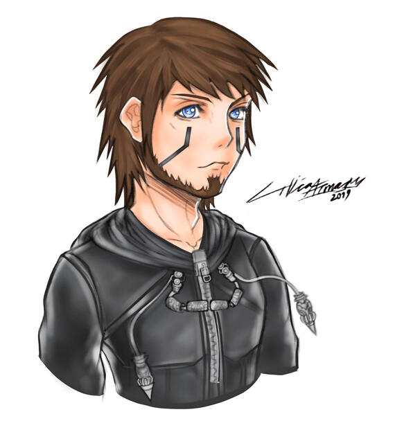 Portrait by @LilliaArman on Twitter!